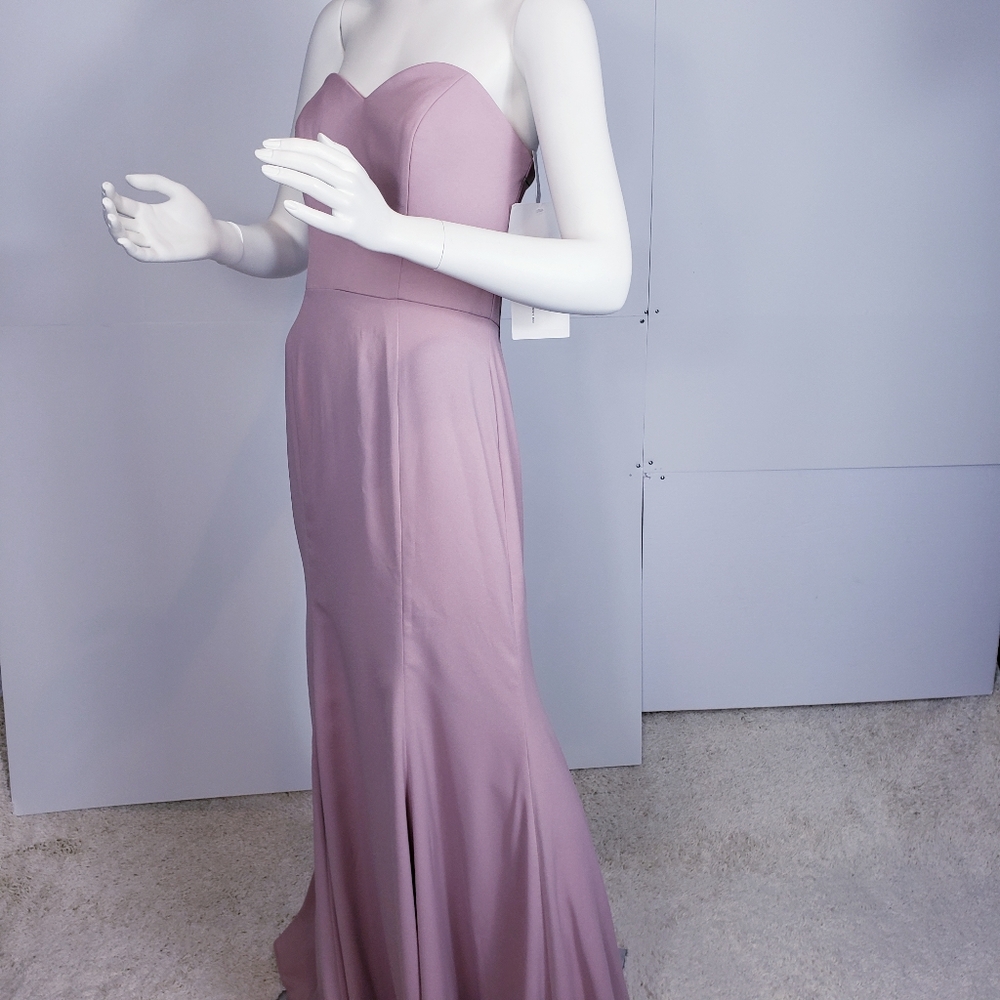 Hayley Paige occasions 5817 Dusty Rose size 8 - Picture 2 of 15